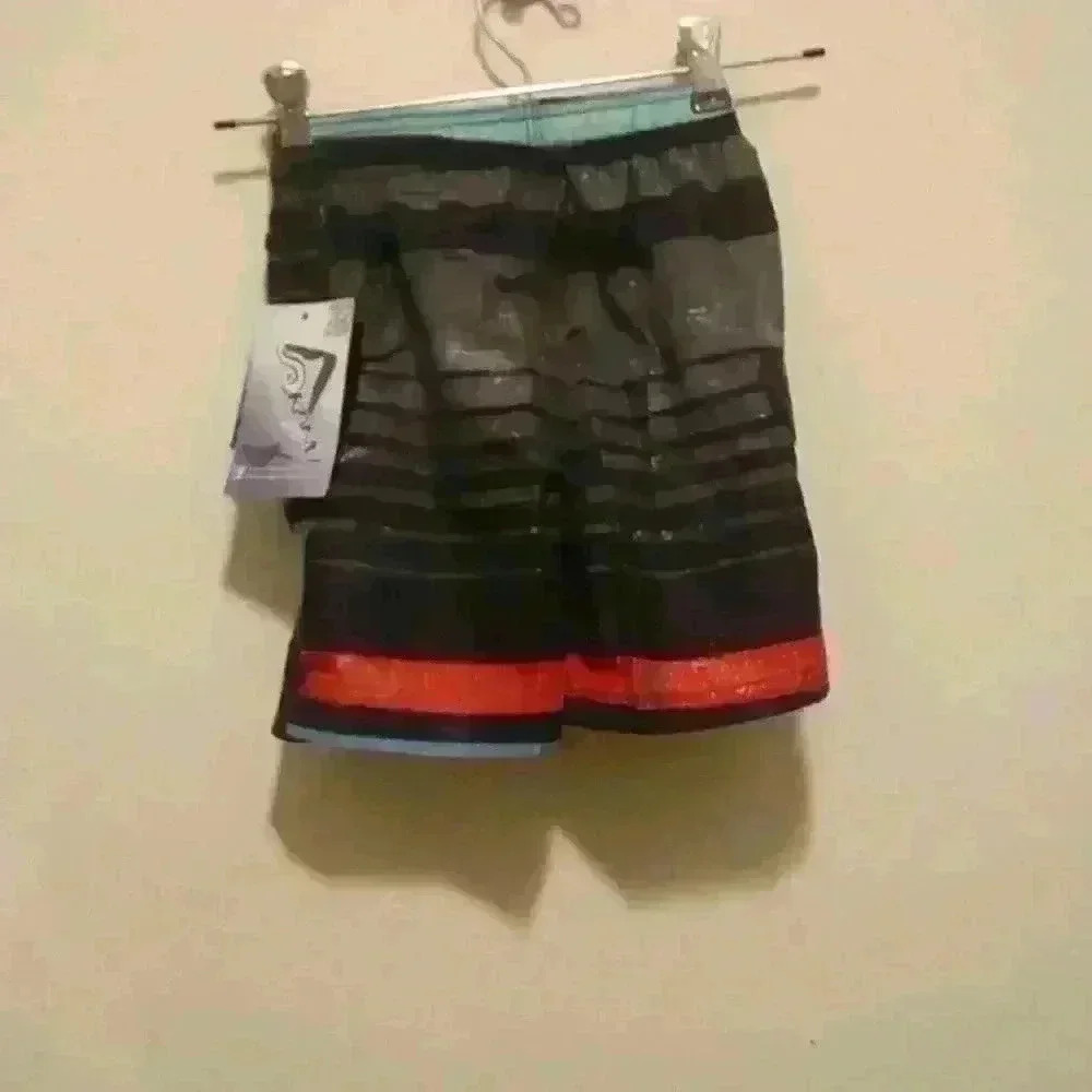 NWT - Kanu Surf Boys' Echo Quick Dry UPF 50+ Beach Swim Trunk - 4T - Picture 5 of 12